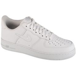 Buty sportowe Sneakersy męskie, Air Force 1 '07 Jewel. Białe buty sportowe męskie Nike, bez wzorów, bez zapięcia, trekkingowe, Nike Air Force. Za 549.99 zł.