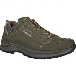 Buty trekkingowe męskie Lowa Renegade Evo Low Gtx. Zielone trekkingi męskie Lowa, z materiału, bez zapięcia. Za 1,037.00 zł.