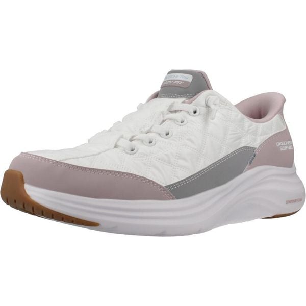 Tenisówki Skechers Model Slip-ins Vapor Foam Kolor Biały. Białe trampki i tenisówki damskie Skechers, bez wzorów, z syntetyku, bez zapięcia. Za 369.99 zł.