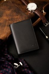 Zestaw prezentowy Rovicky R-N004-120-PU03 czarny. Czarne paski męskie ROVICKY, z jeansu, eleganckie. Za 64.00 zł.