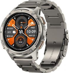 Smartwatch FW110 Titan Chronos Srebrny. Szare zegarki smartwatch MAXCOM, bez wzorów. Za 412.60 zł.