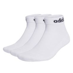 Skarpety do kostki adidas Linear 3 Pary. Białe skarpetki damskie Adidas, bez wzorów. Za 37.00 zł.