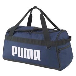 Torba Challenger Duffle Bag. Niebieskie torby na ramię męskie Puma, z materiału, na ramię. Za 185.99 zł.