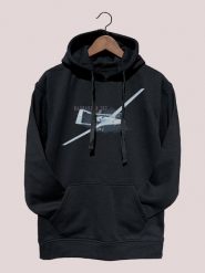 Bayraktar — bluza (Rozmiar: L; Kolor bluzy: czarny; Rodzaj nadruku: Bayraktar TB2). Czarne bluzy męskie nikiniki, l, bez wzorów, z bawełny, militarne, bez ramiączek, z kapturem. Za 159.00 zł.