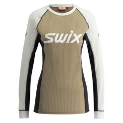 Bluza damska Swix Racex Classic. Białe bielizna sportowa damska Swix, bez wzorów. Za 331.50 zł.