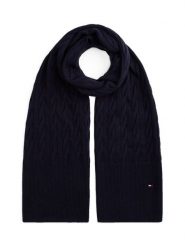 Tommy Hilfiger Szalik Mężczyźni Bawełna niebieski, ONE SIZE. Niebieskie szaliki męskie Tommy Hilfiger, bez wzorów, z bawełny. Za 329.95 zł.