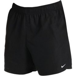 Spodenki kąpielowe męskie Nike Volley czarne NESSA560 001. Czarne kąpielówki męskie Nike, bez wzorów, sportowe. Za 141.00 zł.