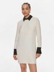ViCOLO Sukienka codzienna TB0156 Écru Regular Fit. Sukienki damskie ViCOLO, na co dzień, l, bez wzorów, z syntetyku, bez kołnierzyka, bez ramiączek, proste. Za 329.99 zł.