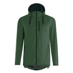 Płaszcz przeciwdeszczowy Gist Giacca 15 micron. Zielone płaszcze damskie GIST, bez wzorów, sportowe, bez kołnierzyka, bez kaptura. Za 520.00 zł.