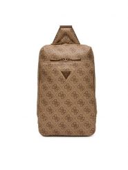 Guess Saszetka HMMILO P5226 Brązowy. Brązowe saszetki i nerki męskie Guess, z aplikacjami, ze skóry. Za 249.99 zł.