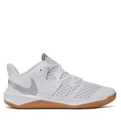 Buty halowe Nike. Białe buty sportowe męskie Nike, bez wzorów, bez zapięcia, nike zoom. Za 319.99 zł.