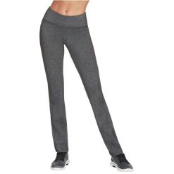 Spodnie treningowe damskie Skechers GO Walk. Szare spodnie dresowe damskie Skechers, bez wzorów, z dresówki, sportowe, na fitness i siłownię. Za 179.99 zł.