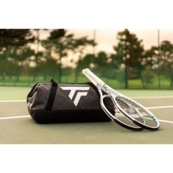 Torba tenisowa Tecnifibre All-Vision Duffel. Białe torby sportowe męskie TECNIFIBRE, bez wzorów. Za 267.55 zł.