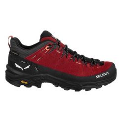 Buty trekkingowe damskie Salewa Alp Trainer 2 Gtx. Czarne obuwie trekkingowe damskie Salewa, z materiału, bez zapięcia. Za 1,103.00 zł.