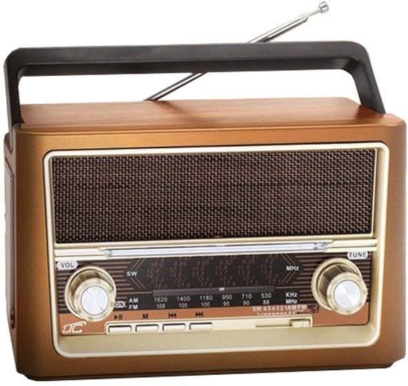 Radio przenośne LTC ELMA RETRO Bluetooth USB latarka. Radia LTC. Za 63.47 zł.