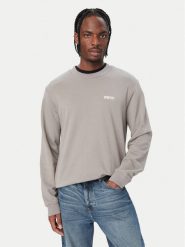 HUGO Bluza Nodacrew 50572390 Szary Regular Fit. Szare bluzy męskie Hugo, m, bez wzorów, z bawełny, bez ramiączek, bez kaptura. Za 296.99 zł.