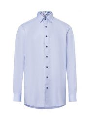 Finshley & Harding koszula biznesowa - Easy Care Mężczyźni Modern Fit Bawełna niebieski, 43. Niebieskie koszule męskie Finshley & Harding, m, bez wzorów, z bawełny, biznesowe, bez kołnierzyka, bez ramiączek. Za 279.95 zł.