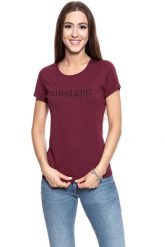 MUSTANG T SHIRT DAMSKI Alexia C Print PORT ROYALE 1008395 7193. Czerwone t-shirty damskie Mustang, l, bez wzorów, bez kołnierzyka, bez ramiączek. Za 69.99 zł.