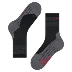 Skarpetki damskie Falke TK Stabilizing. Czarne skarpetki damskie Falke, bez wzorów, z elastanu. Za 223.00 zł.