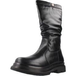 Buty ASSO AG17632 Czarny. Czarne buty zimowe męskie ASSO, z syntetyku, bez zapięcia. Za 253.48 zł.