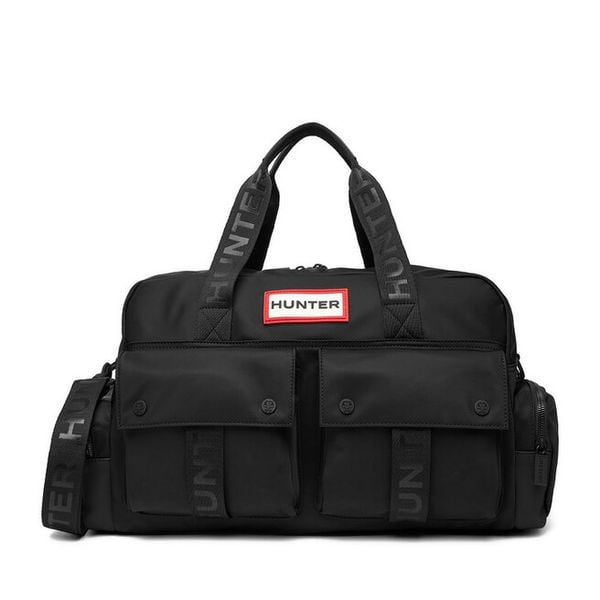 Torba weekendowa Hunter. Czarne torby podróżne damskie Hunter, bez wzorów. Za 299.99 zł.