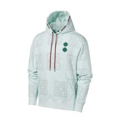 Bluza dresowa z kapturem Air Jordan x CLOT Fleece Hoodie. Zielone bluzy damskie Jordan, bez wzorów, z dresówki, bez ramiączek, z kapturem. Za 296.00 zł.