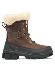 Sorel Śniegowce Torino™ V Parc Wp 2106721256 Brązowy. Brązowe śniegowce damskie Sorel, z nubiku, bez zapięcia. Za 669.99 zł.