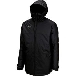Kurtka Puma Teamfinal Parka Jacket, Mężczyźni. Czarne parki męskie Puma, l, bez wzorów, z poliesteru, sportowe, bez kołnierzyka, bez kaptura. Za 707.92 zł.