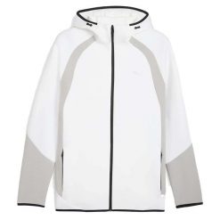 Puma Evostripe Fz Hoodie Dk Dorośli. Białe bluzy męskie Puma, s, bez wzorów, bez kaptura, do biegania. Za 333.00 zł.