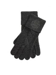 LAUREN RALPH LAUREN Rękawiczki 454P23549002 Szary ciemny. Szare rękawiczki damskie Lauren Ralph Lauren, bez wzorów, z dzianiny. Za 329.99 zł.