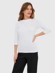 Vero Moda Bluzka Panda 10274133 Biały Regular Fit. Białe bluzki damskie Vero Moda, xl, bez wzorów, z bawełny, bez kołnierzyka, bez ramiączek. Za 99.99 zł.