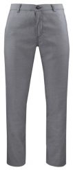 Lekkie i Wygodne Spodnie Chinos - Victorio - Szare. Szare eleganckie spodnie męskie Victorio, bez wzorów, z bawełny. Za 269.00 zł.