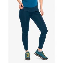 Legginsy turystyczne damskie Vaude Scopi Tights II. Fioletowe legginsy damskie Vaude, bez wzorów. Za 314.99 zł.