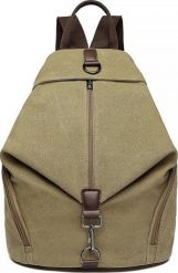 Accessorize Me Beżowy Plecak Damski Miejski Canvas Havani. Brązowe plecaki damskie Accessorize Me, bez wzorów. Za 119.90 zł.