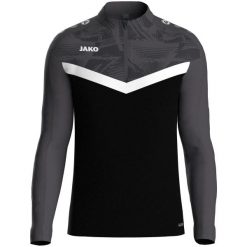 Bluza dresowa zapinana na zamek błyskawiczny Jako Iconic. Czarne bluzy damskie Jako, xl, bez wzorów, z dresówki, bez ramiączek, bez kaptura. Za 325.00 zł.