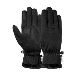 Damskie rękawice narciarskie Reusch Liberty. Czarne rękawiczki damskie Reusch, bez wzorów. Za 218.00 zł.