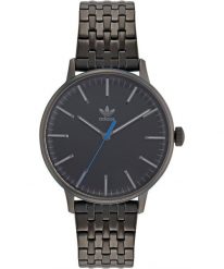 Zegarek Męski Adidas AOSY22023. Czarne, analogowe zegarki męskie Adidas, bez wzorów, ze stali. Za 387.60 zł.