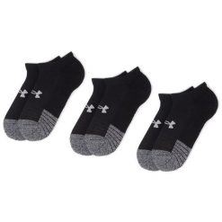 Skarpety krótkie Under Armour. Czarne skarpetki damskie Under Armour, bez wzorów. Za 49.99 zł.