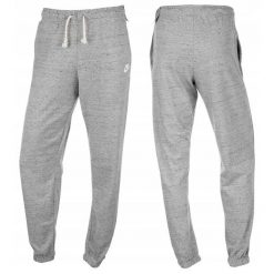 Spodnie Sportowe damskie Nike NSW Gym Vntg Easy Pant. Szare spodnie dresowe damskie Nike, bez wzorów, sportowe, długie. Za 189.00 zł.