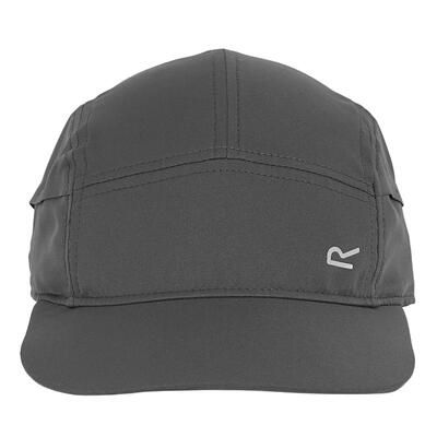 Czapka unisex active cap II. Szare czapki damskie Regatta, bez wzorów, z poliesteru, sportowe. Za 55.99 zł.