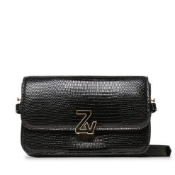 Torebka Zadig & Voltaire. Czarne listonoszki damskie Zadig & Voltaire, bez wzorów, bez dodatków. Za 2,029.00 zł.
