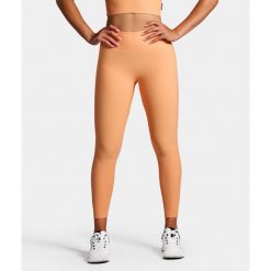 Legginsy Rib sportowe damskie. Brązowe legginsy damskie NORDICDOTS, s, bez wzorów, z nylonu, na fitness i siłownię. Za 365.00 zł.