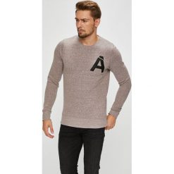 Premium by Jack&Jones - Bluza. Szare bluzy męskie Premium by Jack&Jones, l, bez wzorów, z bawełny, bez kaptura. W wyprzedaży za 49.90 zł.