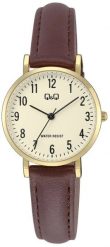 Zegarek QQ C66A-001P damski klasyczny złoty 31 mm . Żółte zegarki damskie Q&Q, złote. Za 195.15 zł.