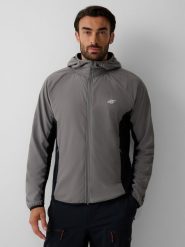 4F Bluza trekkingowa Primaloft Active męska - czarna L. Czarne bluzy męskie 4F, l, bez wzorów, bez kaptura, trekkingowe, primaloft. Za 249.99 zł.