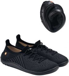 SH5004W Buty damskie barefoot merino czarny/czarny 37. Czarne obuwie sportowe damskie Spokey, bez wzorów, bez zapięcia. Za 391.00 zł.
