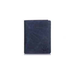 Portfel męski granatowy PAOLO PERUZZI IN-02-DB. Niebieskie portfele męskie Paolo Peruzzi, bez wzorów, z materiału. Za 64.99 zł.
