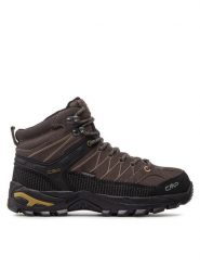 CMP Trekkingi Rigel Mid Trekking Shoe Wp 3Q12947 Brązowy. Brązowe botki męskie CMP, bez wzorów, ze skóry, bez obcasa, bez zapięcia. Za 339.99 zł.