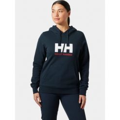 Bluza Damska Helly Hansen Hh Logo. Niebieskie bluzy damskie Helly Hansen, na zimę, bez wzorów, bez ramiączek, bez kaptura. Za 339.00 zł.