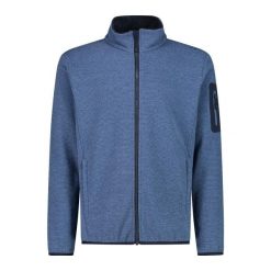 Bluza męska turystyczna CMP 38H2237. Niebieskie bluzy męskie CMP, m, bez wzorów, sportowe, bez ramiączek, bez kaptura. Za 310.25 zł.